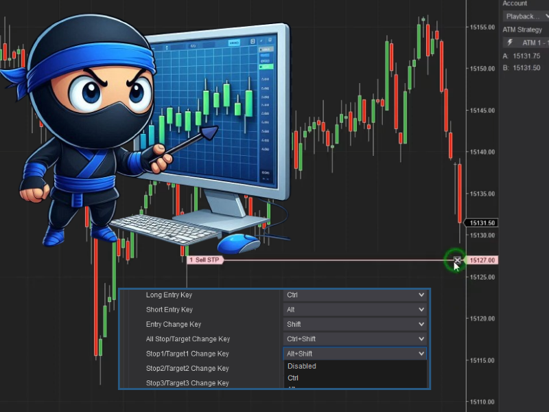 Click Trader - Single Click Order Placement